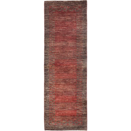 Tappeto Royal Gabbeh Pakistan marrone rosso 81x254