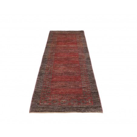 Tappeto Royal Gabbeh Pakistan marrone rosso 81x254