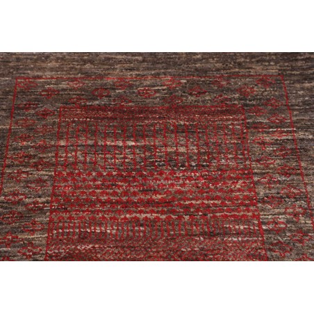 Tappeto Royal Gabbeh Pakistan marrone rosso 81x254