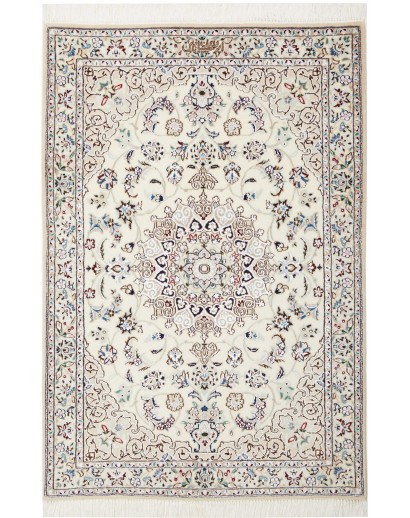 Tappeto Nain 6La Persia bianco 83x127