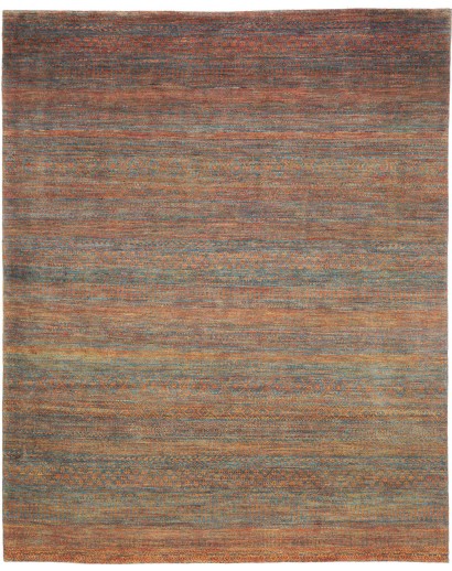 Tappeto Royal Gabbeh Pakistan azzurro arancione 197x246