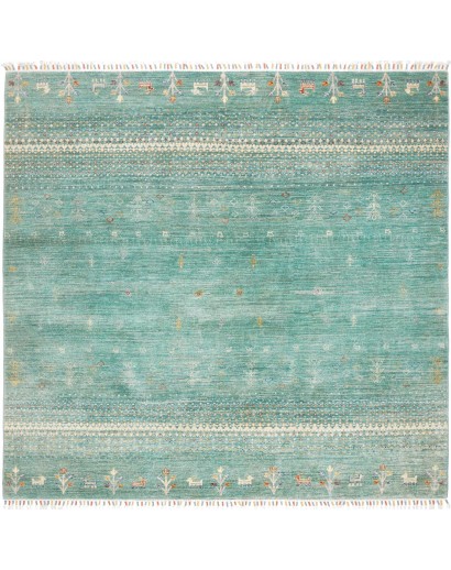 Tappeto Siva Pakistan verde 198x190