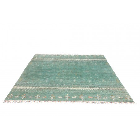 Tappeto Siva Pakistan verde 198x190