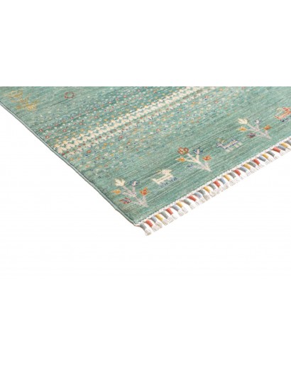 Tappeto Siva Pakistan verde 198x190