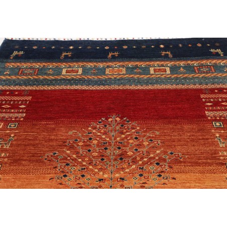 Tappeto Siva Pakistan arancione grigio 170x247