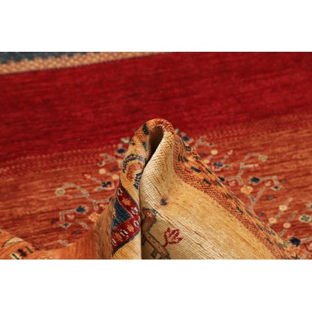 Tappeto Siva Pakistan arancione grigio 170x247