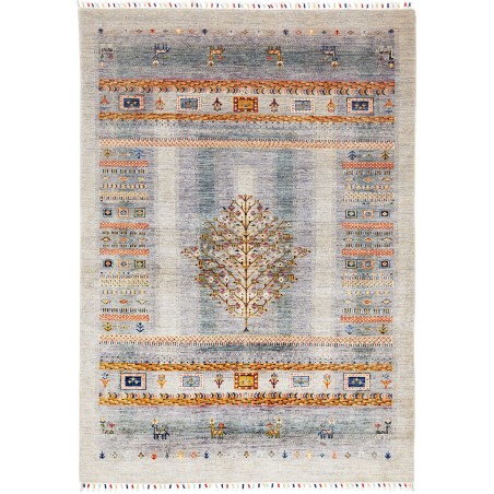 Tappeto Siva Pakistan beige bianco 173x238