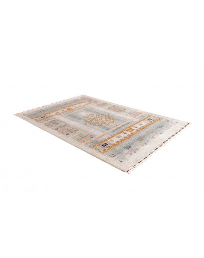 Tappeto Siva Pakistan beige bianco 173x238