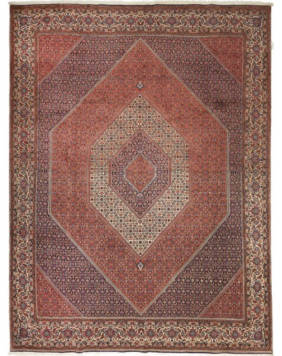 Tappeto Bidjar Persia azzurro marrone 295x388