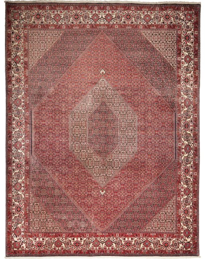 Tappeto Bidjar Persia marrone blu 296x390