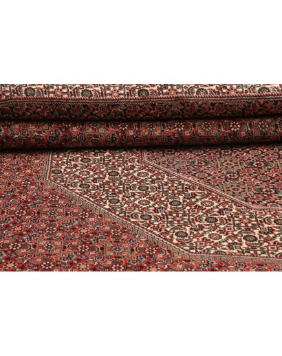 Tappeto Bidjar Persia marrone blu 296x390