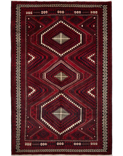 Tappeto Lori Persia blu giallo 212x318