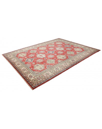 Tappeto Kazak Fine Pakistan marrone grigio 247x325