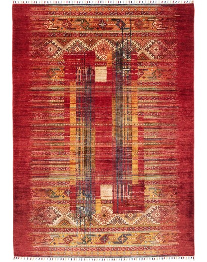 Tappeto Siva Pakistan marrone 171x240