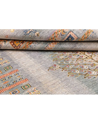 Tappeto Siva Pakistan beige bianco 167x239