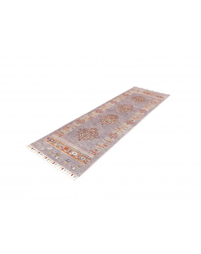 Tappeto Siva Pakistan azzurro 80x254