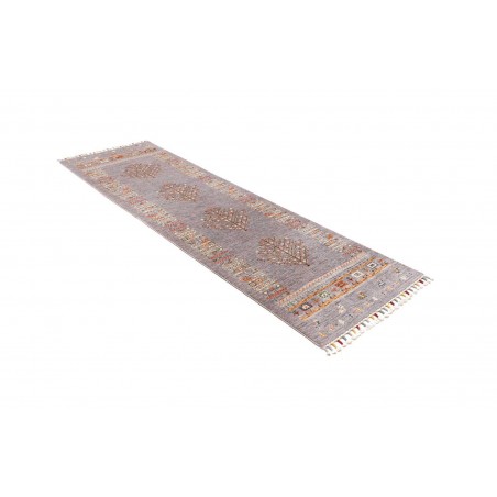 Tappeto Siva Pakistan azzurro 80x254