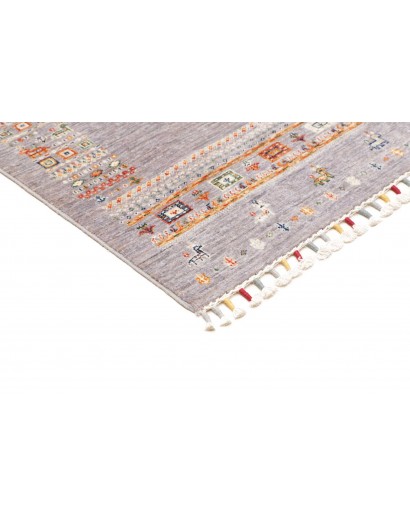 Tappeto Siva Pakistan azzurro 80x254