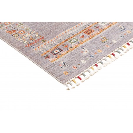 Tappeto Siva Pakistan azzurro 80x254