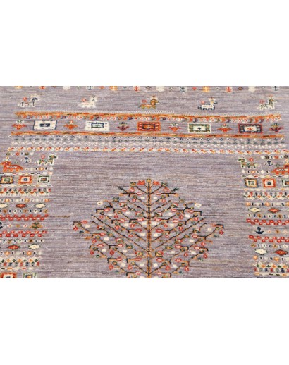 Tappeto Siva Pakistan azzurro 80x254