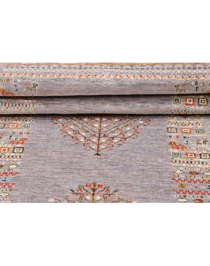 Tappeto Siva Pakistan azzurro 80x254