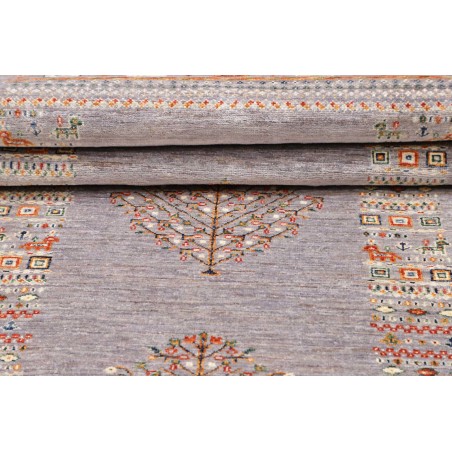 Tappeto Siva Pakistan azzurro 80x254