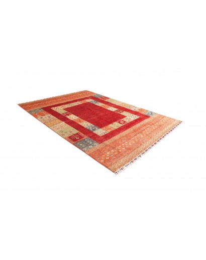 Tappeto Siva Pakistan marrone arancione 224x288