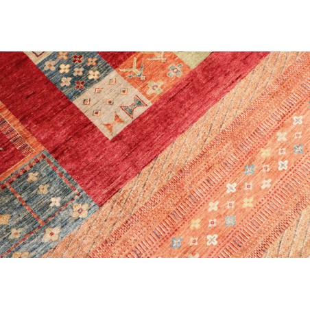 Tappeto Siva Pakistan marrone arancione 224x288