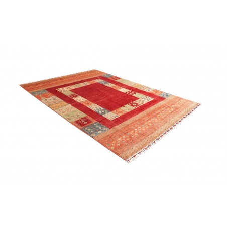 Tappeto Siva Pakistan marrone arancione 210x280