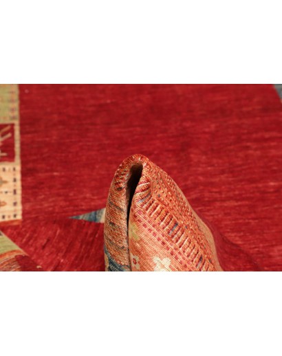 Tappeto Siva Pakistan marrone arancione 210x280