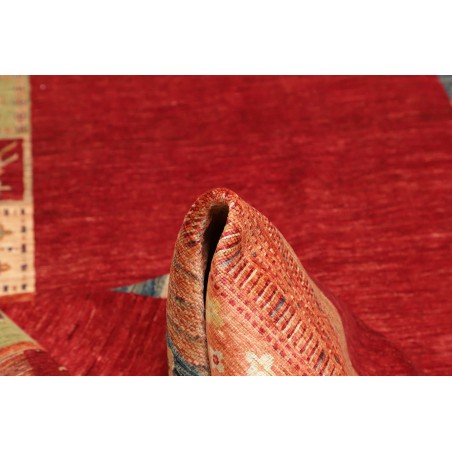 Tappeto Siva Pakistan marrone arancione 210x280