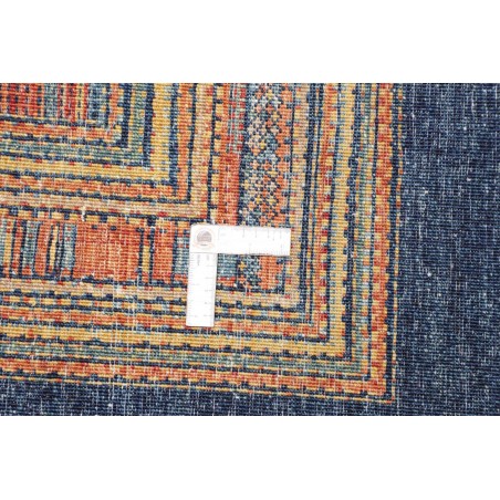 Tappeto Siva Pakistan grigio arancione 169x230