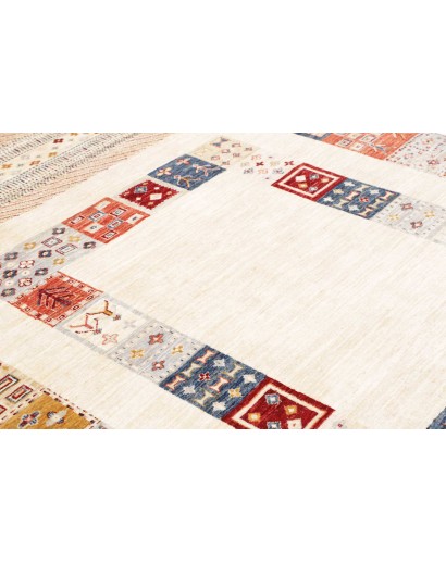 Tappeto Siva Pakistan bianco 170x245