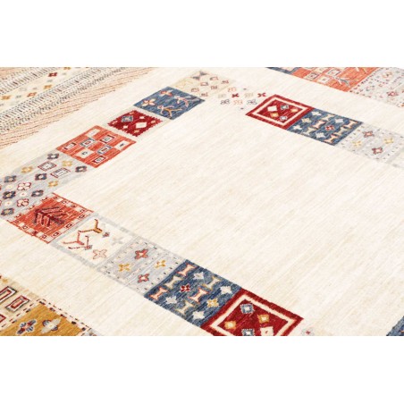 Tappeto Siva Pakistan bianco 170x245