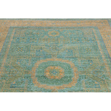 Tappeto Mamlouk Pakistan bianco marrone 174x241