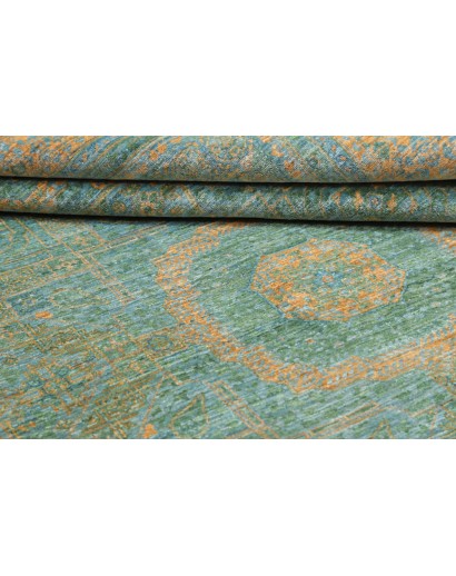 Tappeto Mamlouk Pakistan bianco marrone 173x240