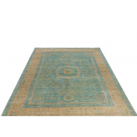 Tappeto Mamlouk Pakistan bianco marrone 173x240