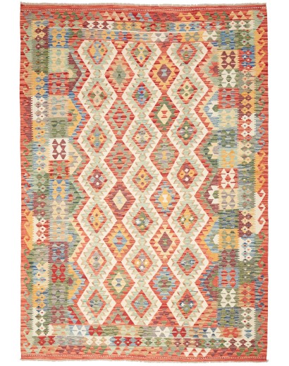 Tappeto Kilim Afghanistan marrone 205x293