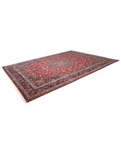 Tappeto Mashad Persia marrone giallo 290x392