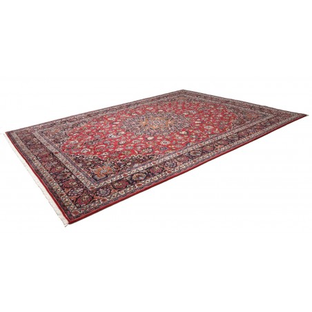 Tappeto Mashad Persia marrone giallo 290x392