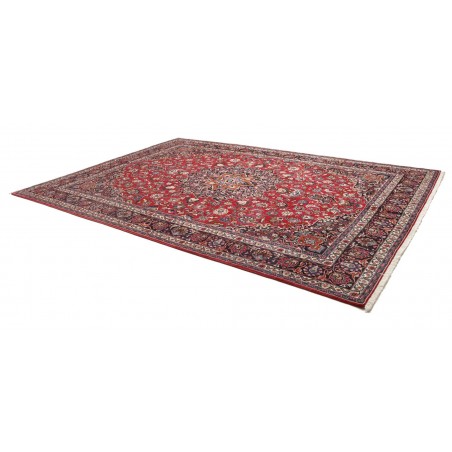 Tappeto Mashad Persia marrone giallo 290x392