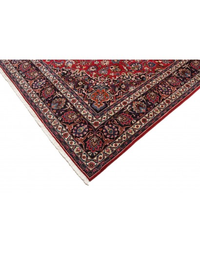 Tappeto Mashad Persia marrone giallo 290x392