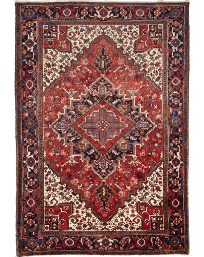 Tappeto Gorawan Persia marrone blu 210x306