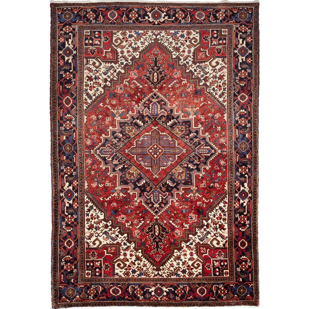 Tappeto Gorawan Persia marrone blu 210x306 Tappeto Gorawan Persia marrone blu 210x306