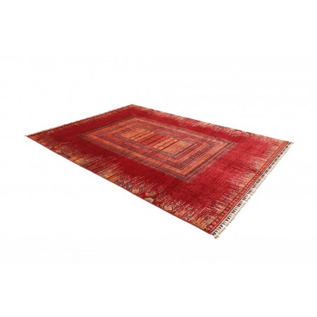 Tappeto Siva Pakistan marrone rosso 210x291
