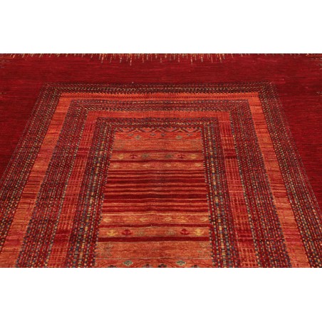 Tappeto Siva Pakistan marrone rosso 210x291