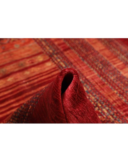 Tappeto Siva Pakistan marrone rosso 210x291