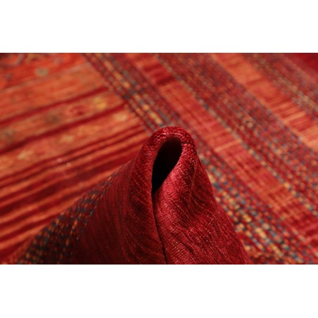 Tappeto Siva Pakistan marrone rosso 210x291