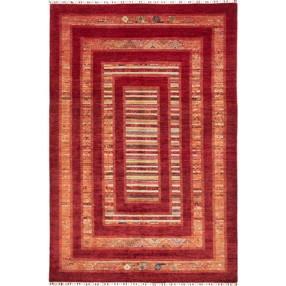 Tappeto Siva Pakistan marrone 209x308