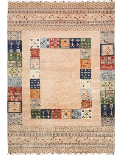 Tappeto Siva Pakistan marrone 214x300